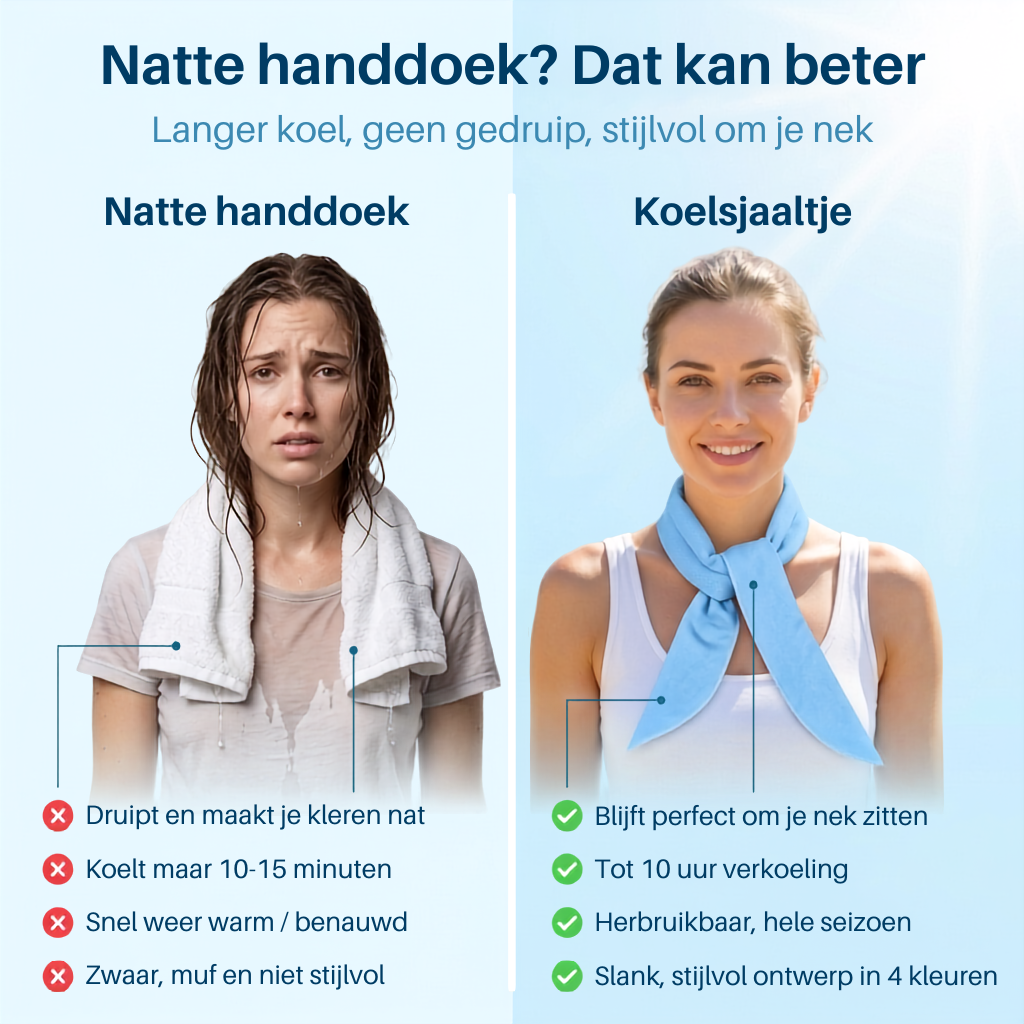 Koelsjaal - Eindelijk koel, ook zonder airco